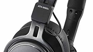 Audio-Technica ATH-M60X On-Ear Closed-Back Dynamic Professional...