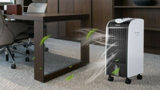 Enfriador de aire acondicionado portátil evaporativo con perilla de filtro