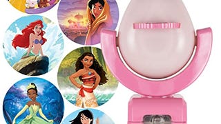 Projectables Disney Princess 6-Image LED Night Light Projector,...