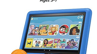 Fire HD 10 Kids tablet, 10.1", 1080p Full HD, ages 3–7,...