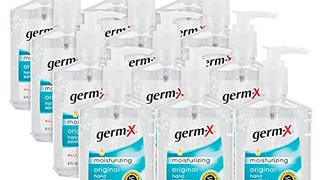 Germ-X Original Hand Sanitizer, With Pump, 8 Fl Oz (Pack...