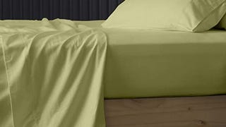 Pure Egyptian King Size Cotton Bed Sheets Set (King, 1000...