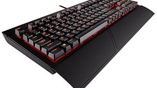 Corsair K68 Mechanical Gaming Keyboard, Backlit Red LED,...