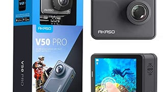 AKASO V50 Pro Native 4K30fps 20MP WiFi Action Camera with...