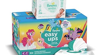 Pampers Easy Ups Pull On Training Pants Girls and Boys,...