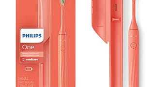 Philips One by Sonicare Battery Toothbrush, Miami Coral,...