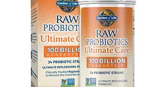 Garden of Life Raw Probiotics for Women and Men Ultimate...