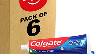 Colgate Cavity Protection Toothpaste with Fluoride, Great...