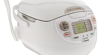 Zojirushi, Made in Japan Neuro Fuzzy Rice Cooker, 5.5-Cup,...