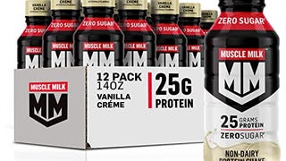 Muscle Milk Genuine Protein Shake, Vanilla Crème, 25g Protein,...