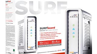 ARRIS SURFboard SB8200 DOCSIS 3.1 Gigabit Cable Modem | Approved...