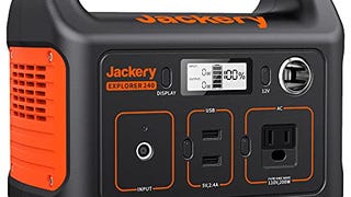 Jackery Portable Power Station Explorer 240, 240Wh Backup...