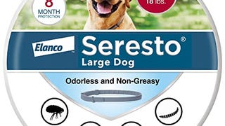 Seresto Large Dog Vet-Recommended Flea & Tick Treatment...
