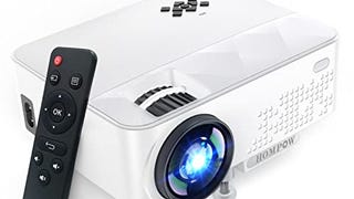 Mini Projector,HOMPOW Portable Projector 1080P Supported...