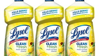 Lysol Clean and Fresh Multi-Surface Cleaner, Lemon and...