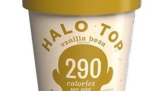 Halo Top Creamery, Vanilla Bean, 16 oz (Frozen)