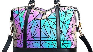 CAMTOP Weekender Bag Geometric Luminous Overnight Travel...