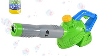 Maxx Bubbles 101720 Toy Bubble Leaf Blower with Refill...