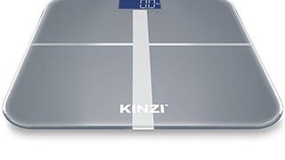 Kinzi Precision Digital Bathroom Scale w/ Extra Large Lighted...