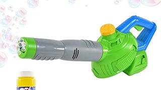 Maxx Bubbles Toy Bubble Leaf Blower with Refill Solution...