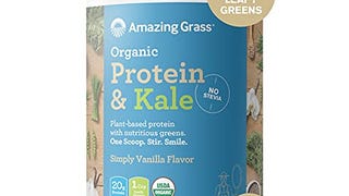 Amazing Grass Vegan Protein & Kale Powder: 20g of Organic...