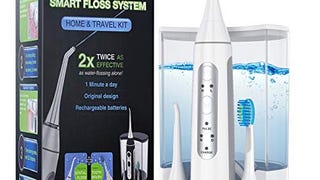 Water Flosser & Electric Toothbrush Combo, YaFex 600ml...