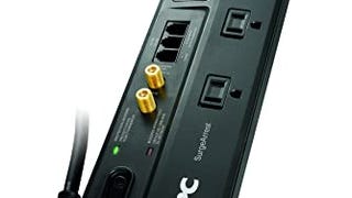 APC Surge Protector with Telephone, DSL and Coaxial Protection,...