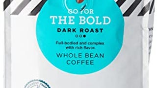 AmazonFresh Dark Roast Whole Bean Coffee, 12 Ounce (Pack...