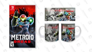 Metroid Dread (Nintendo Switch) with Samus Mug