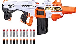 NERF Ultra Select Fully Motorized Blaster, Fire for Distance...