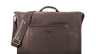 Solo New York Hudson 16 Inch Leather Laptop Messenger,...