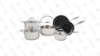 Concentrix 10-Piece Stainless Steel Cookware Set