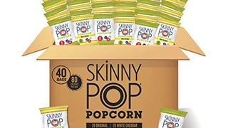 SkinnyPop Popcorn, Gluten Free, Non-GMO, Healthy Snacks,...