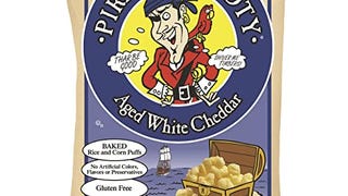 Pirate's Booty Aged White Cheddar Cheese Puffs, 24ct, 1oz...