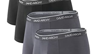 DAVID ARCHY Men's Underwear Ultra Soft Comfy Breathable...