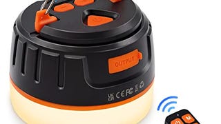 Camping Lantern Rechargeable, 5200mAh, 1000LM Up to 150H...