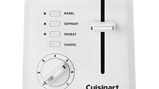 Cuisinart CPT-122 Compact Plastic 2-Slice Toaster,...