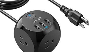 Anker Power Strip with USB, 5 ft Extension Cord, 321 Power...