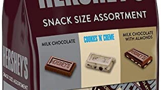 HERSHEY'S Assorted Snack Size Candy, Bulk, 33 oz
