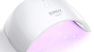 SUNUV UV LED Nail Lamp, Gel UV Light Nail Dryer for Gel...