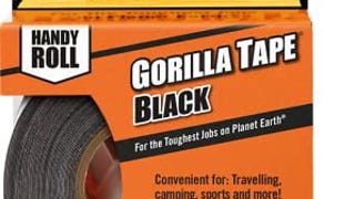 Gorilla Tape, Mini Duct Tape To-Go, 1" x 10 yd Travel Size,...