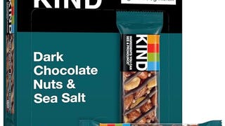 KIND Bars, Dark Chocolate Nuts and Sea Salt, Healthy Snacks,...