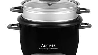 Aroma Housewares 6-Cup (Cooked) Pot-Style Rice Cooker and...