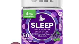 OLLY Sleep Gummy, Occasional Sleep Support, 3 mg Melatonin,...