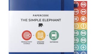 Papercode Daily Planner 2023 - Simple Elephant Undated...