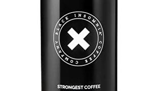Black Insomnia Ground Coffee - The Strongest Coffee in...