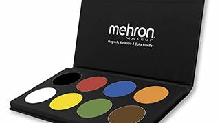 Mehron Makeup Paradise AQ Face & Body Paint 8 Color Palette...