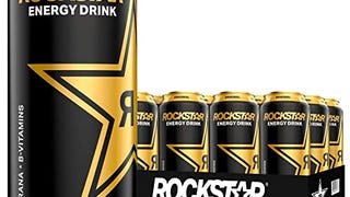 Rockstar Energy Drink, Original, 16oz Cans (12 Pack) (Packaging...