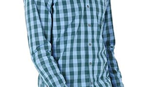 Goodthreads Men's Slim-Fit Long-Sleeve Plaid Poplin Shirt,...