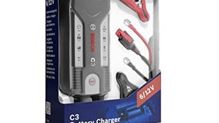 Bosch C3 Fully Automatic 4-Mode 6/12V Smart Battery Charger...